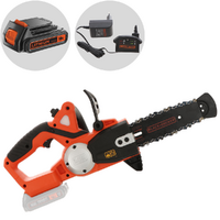 Black & Decker GKC1820L20-QW - Elettrosega - Batteria a litio 18V 2Ah - Lama da 35cm