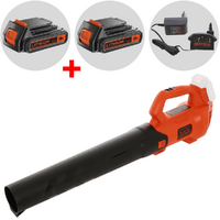 Black & Decker BCBL200L-QW - Soffiatore a batteria 18V 2Ah + in omaggio batteria 18V 2Ah