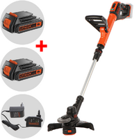 Black & Decker STC1820EPC-QW - Tagliabordi a batteria 18V 2Ah + in omaggio batteria 18V 2Ah