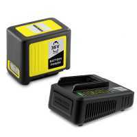 Starter Kit Caricabatteria e batteria Karcher da 36V da 5 Ah