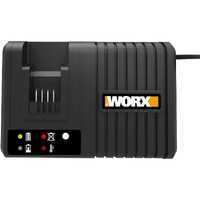 Caricabatterie ULTRA RAPIDO Worx per Batterie 20V Powershare, Fino a 6000 mAh