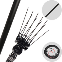 Aima Twist Plus 2.0 - Abbacchiatore elettrico 230/330 cm a batteria tipo auto con cavo in dotazione - Asta fissa + Prolunga - Scegli tra più configurazioni