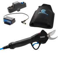 Campagnola Pony Pro - Kit Forbice elettrica da potatura senza batteria - Con adattatore per batteria Li-Lion 170 - Diametro di taglio 25mm