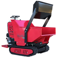 Blue Bird Trasporter 500DL - Motocarriola cingolata cassone dumper 500Kg