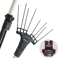 Zanon Albatros AL300 - Abbacchiatore elettrico a batteria a zaino 50.4V 6.4Ah - Asta Telescopica 210/340cm