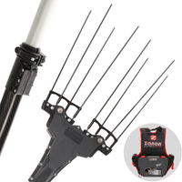 Zanon Murcielago R AL300 - Abbacchiatore elettrico a batteria a zaino 50.4V 6.4Ah - Asta telescopica 210/340 cm
