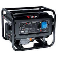 Rato R6000D AVR - Generatore di corrente a benzina con AVR e avv.elettrico 6 kW - Continua 5.5 kW Monofase