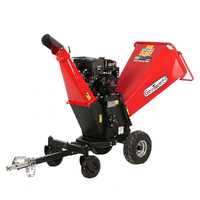 GeoTech Pro PCS 160LE PRO - Biotrituratore a scoppio professionale - Motore Loncin G420FD