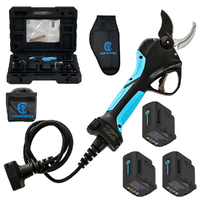 Campagnola Stark XL - Forbice elettrica da potatura con kit cavo e fondina per batteria - 3x 21,6V 2,5 Ah - Diametro di taglio 40mm