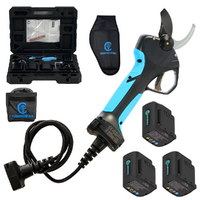 Campagnola Stark XM - Forbice elettrica da potatura con kit cavo e fondina per batteria  - 3x 14,4V 2,5 Ah - Diametro di taglio 35mm