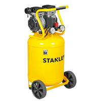 Stanley DST 150/8/50 - Compressore aria elettrico verticale monofase, oil-less - Motore 1.3 HP - 50 lt