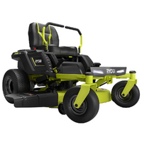 Ryobi ZTR480ex - Trattorino taglierba a batteria a raggio zero - Motore elettrico a batteria 48V/100Ah - taglio da 107cm - 2in1 - scegli il tuo OMAGGIO!