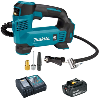 Compressor De Ar Dmp180z 18v Makita Com Bateria Carregador E Maleta - Foto 6