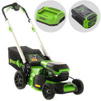 Greenworks GD60LM46SP - Tagliaerba semovente a batteria - 60V/4Ah - Taglio 46 cm