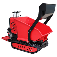 AMA TAG500TDH - Motocarriola cingolata cassone dumper idraulico 500Kg - Cambio idrostatico
