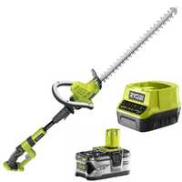 Ryobi OHT1850X - Tagliasiepi su asta di prolunga a batteria 18V/4Ah - lama da 50cm