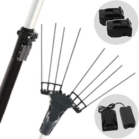 Zanon Albatros PRATIK C/AL 300 - Abbacchiatore elettrico con batterie 2x 36V 5Ah - Asta telescopica 220/350 cm