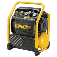 DeWalt DPC10QTC-QS - Compressore aria elettrico portatile monofase, oil-less - Motore 1.5 HP - 9.4 lt