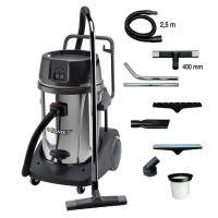 Comet CVP 278 XBH - Bidone aspiratutto - 78 litri - Fusto in acciaio - Serie Professionale