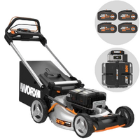 Worx Nitro WG761E - Tagliaerba semovente a batteria - 80V/4Ah - Taglio 51 cm - Scegli tra più configurazioni