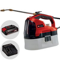 Einhell GE-WS 18/35 Li - Pompa irroratrice a batteria 3.5L - Batteria e caricabatteria