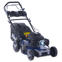 BullMach ACHILLE 51 - Rasaerba a scoppio trazionato - 4 in 1 -  Motore a scoppio da 224cc - Avviamento elettrico