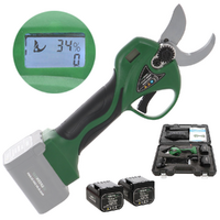 GreenBay TopCut 32 - Forbice elettrica da potatura - 2x 16.8V 2Ah - Diametro di taglio 32mm