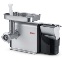 Sirman TC 12 Denver - Tritacarne Elettrico - Grattugia integrata - In Alluminio e Acciaio Inox