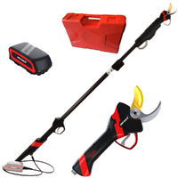 Infaco F3020 - Forbice elettrica da potatura su asta - 36V 3Ah - 227 cm - Diametro di taglio 40mm