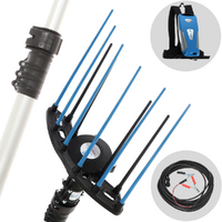 Campagnola Nuovo Holly 58V - Abbacchiatore elettrico a batteria a zaino 50.4V 14Ah - Asta telescopica 185/270 cm