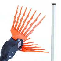 TecnoVIR Olivir - Abbacchiatore elettrico a batteria - scuotitore per olive da 250 cm con asta fissa