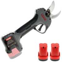 Lisam TL 37 - Forbice elettrica da potatura - 2x 16.8V 4.5Ah - Diametro di taglio 37mm