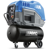 ABAC SPINN D2.2 90W 10 230/50 - Compressore rotativo a vite monofase silenziato - Motore 3 HP - 90 lt