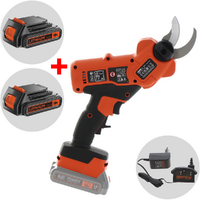 Black & Decker BCPP18D1-QW - Forbice elettrica da potatura 18V 2Ah + in omaggio batteria 18V 2Ah - Diametro di taglio 25mm