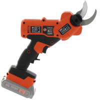 Black & Decker BCPP18D1-QW - Forbice elettrica da potatura - Diametro di taglio 25mm - SENZA BATTERIA E CARICABATTERIA
