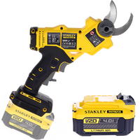Stanley SFMCPP32M1-QW - Forbice elettrica da potatura - 20V 4Ah - Diametro di taglio 32mm