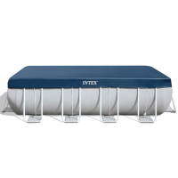 Telo copripiscina frame rettangolare Intex 28037 - 400x200 cm