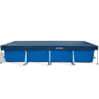 Telo copripiscina frame rettangolare Intex 28039 - 450x200 cm