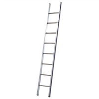 S.T.P. Olivia Pioli A02AEN250, 8 gradini, 2.50 m - Scala in alluminio semplice singola - Altezza stimata operativa 3.50 m