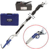 BullMach ARTEMIS 45 Pro - Forbice elettrica da potatura su asta - 150/210 cm - Diametro di taglio 45mm