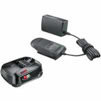 Bosch - Starter Set 18V per Linea Verde DIY - Batteria 2.5 Ah e caricabatteria
