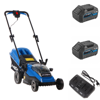 Hyundai ZE38-D40 - Tagliaerba a batteria - 2x20V/4Ah - Taglio 38 cm