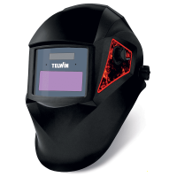 Telwin Tribe 9-13 - Maschera professionale automatica a casco per saldatura MMA, TIG, MIG