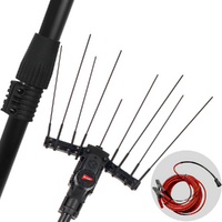 Brumi Special 12V - Abbacchiatore elettrico a batteria - Asta Carbonio 235/315cm - Scegli tra più configurazioni