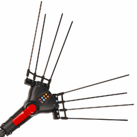 Blue Bird Egeo 23-50 - Abbacchiatore a batteria - 12 V - Asta fissa 235 cm - Scegli tra più configurazioni