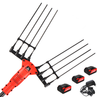 Blue Bird Olimpo 23-56 - Abbacchiatore a batteria - Asta fissa 240 cm - 21V 5Ah