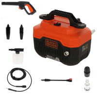 Black & Decker BEPW1300H-QS - Idropulitrice ad acqua fredda - 110 bar - 396 l/h