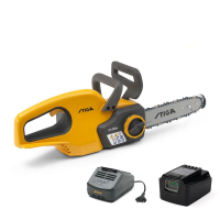 Stiga CS 100e Kit - Elettrosega a batteria 20V 4Ah - Lama da 25cm