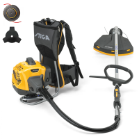 Stiga BC 750 R - Decespugliatore a zaino - Motore a scoppio 44,8 cc - 2 HP