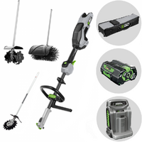 EGO MRC 2306 E - Spazzola multifunzione per pavimenti esterni - 56V 4Ah - Borsa porta utensili in omaggio!